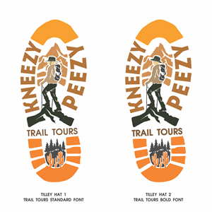 Logo-Design von Doddy.K.Insani für Kneezy Peezy Trail Tours | Design: #33436130