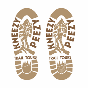 Logo-Design von Doddy.K.Insani für Kneezy Peezy Trail Tours | Design: #34941053