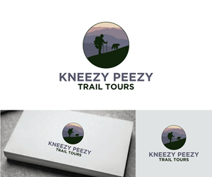 Logo-Design von Ansh Design für Kneezy Peezy Trail Tours | Design: #33368132