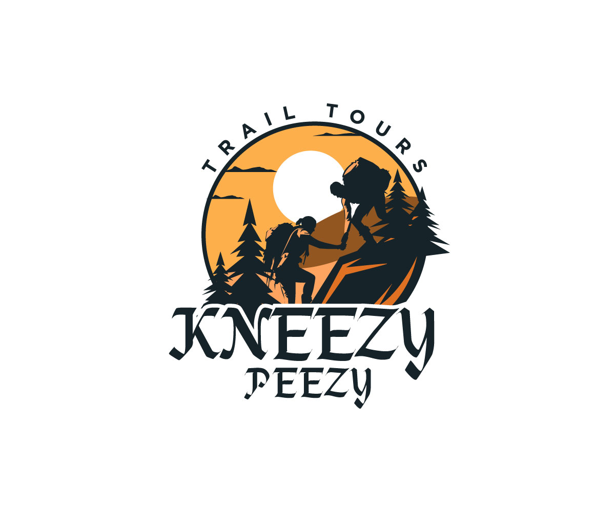 Logo Design by Ansh Design for Kneezy Peezy Trail Tours | Design #33368267