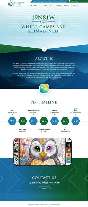 Web Design by Blue Sparrow for this project | Design: #33365755