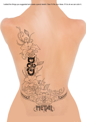Tattoo Design by KwinArts for this project | Design: #33358254