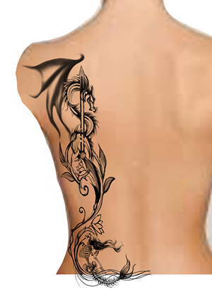 Tattoo Design by ioio for this project | Design: #33431959