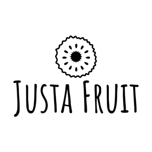 Minimalistic and Modern Logo Design for Exotic Tropical Juice Brand 'Justa Fruit