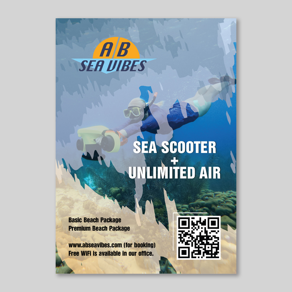 Flyer Design by YourLogoMaster for AB Dive | Design #33375184