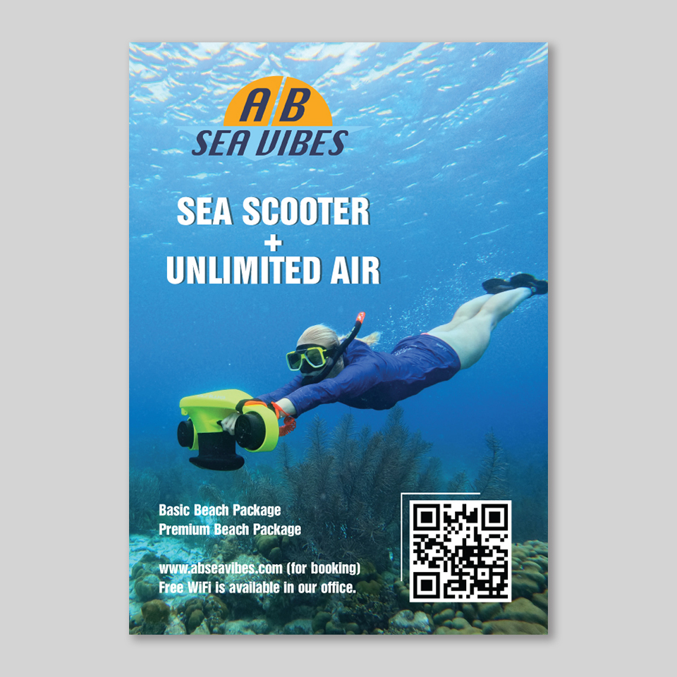 Flyer Design by YourLogoMaster for AB Dive | Design #33375185