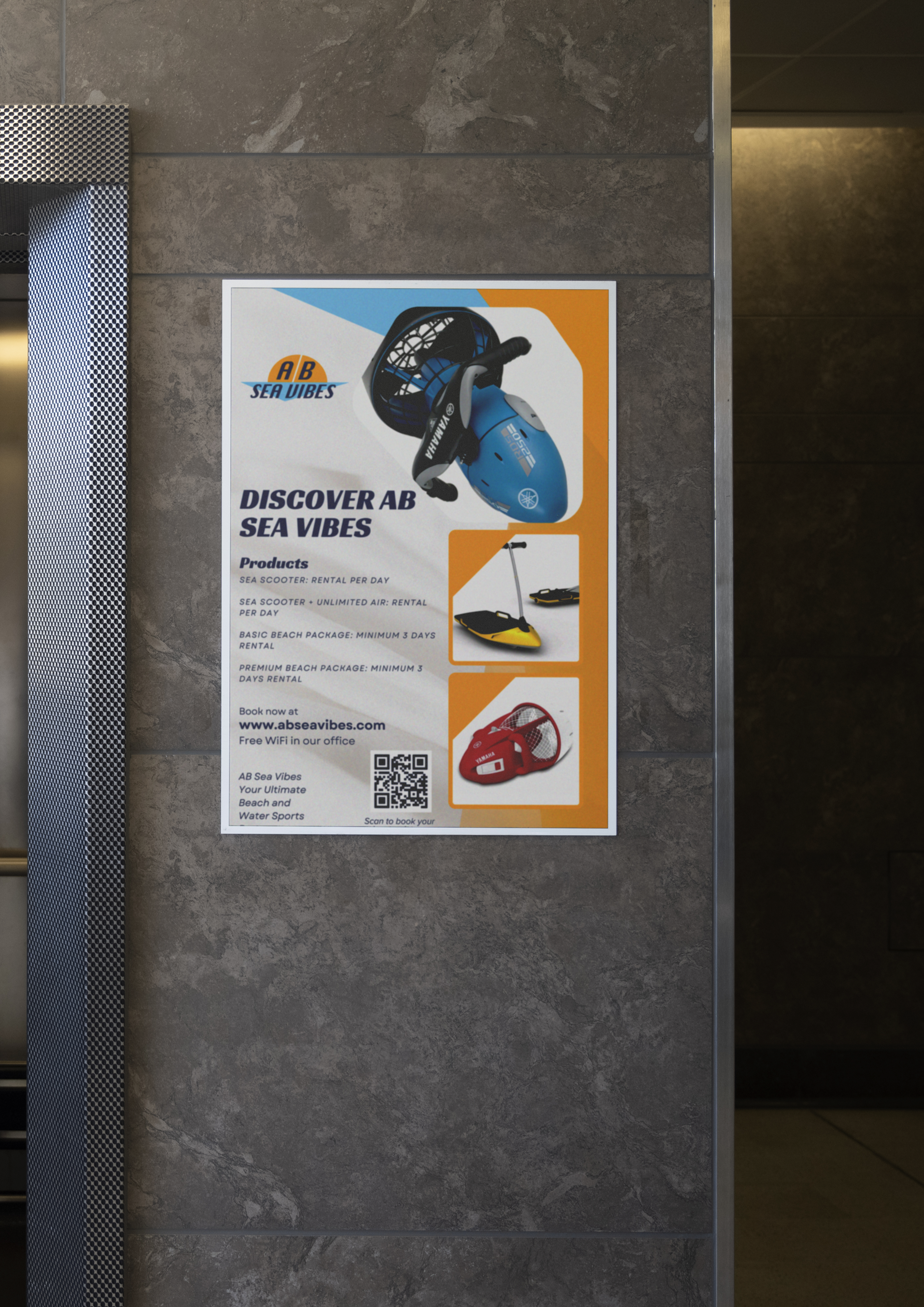 Flyer Design by Custom A for AB Dive | Design #33390323