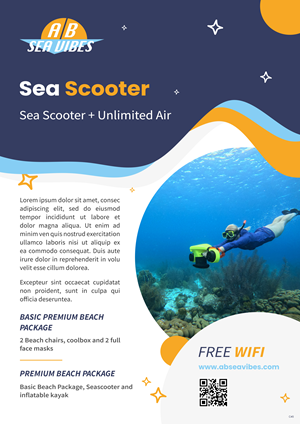 Flyer-Design von pb für AB Dive | Design: #33390979