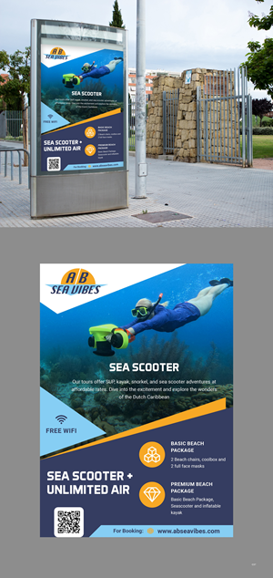 Flyer-Design von pb für AB Dive | Design: #33390980