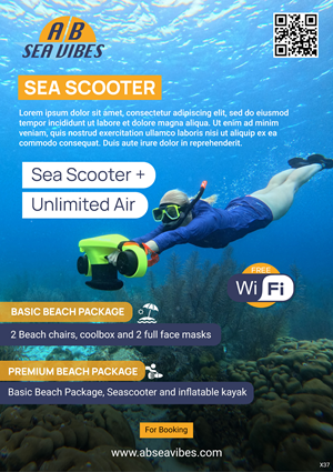 Flyer-Design von pb für AB Dive | Design: #33390981