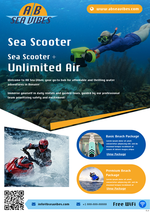 Flyer-Design von pb für AB Dive | Design: #33394706