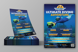Flyer Design by Impressive Sol for AB Dive | Design #33381051