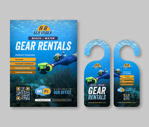 Flyer-Design von debdesign für AB Dive | Design: #33371293