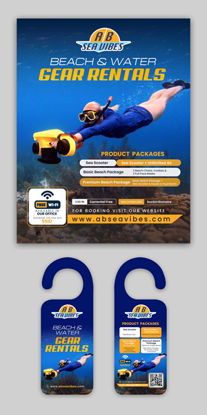 Flyer-Design von debdesign für AB Dive | Design: #33409546