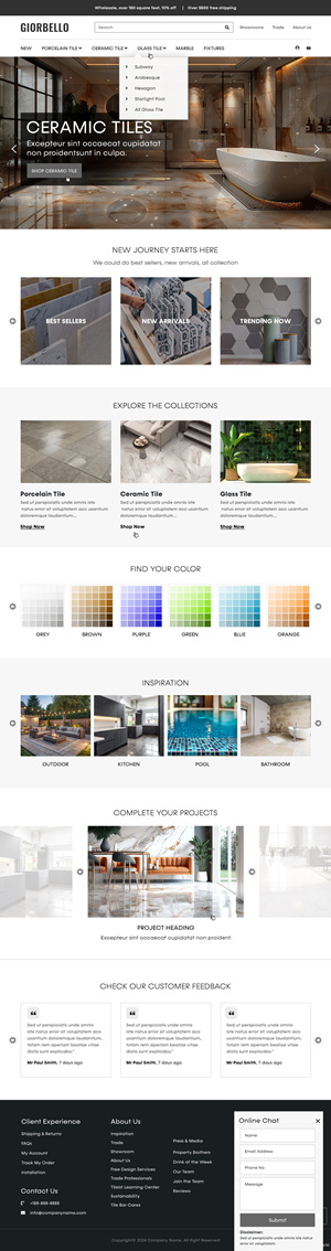 Web Design by pb for this project | Design: #33377420
