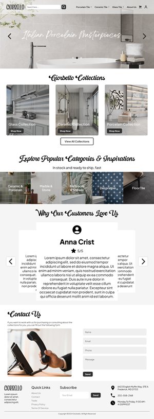 Web-Design von Taufik H für dieses Projekt | Design: #33400484
