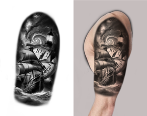 Diseño de Tatuaje por DoppelGanger Studio para este proyecto | Diseño: #33395035