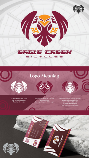 Logo Design by hanartall for Eagle Creek Bicycles LLC | Design #33395832