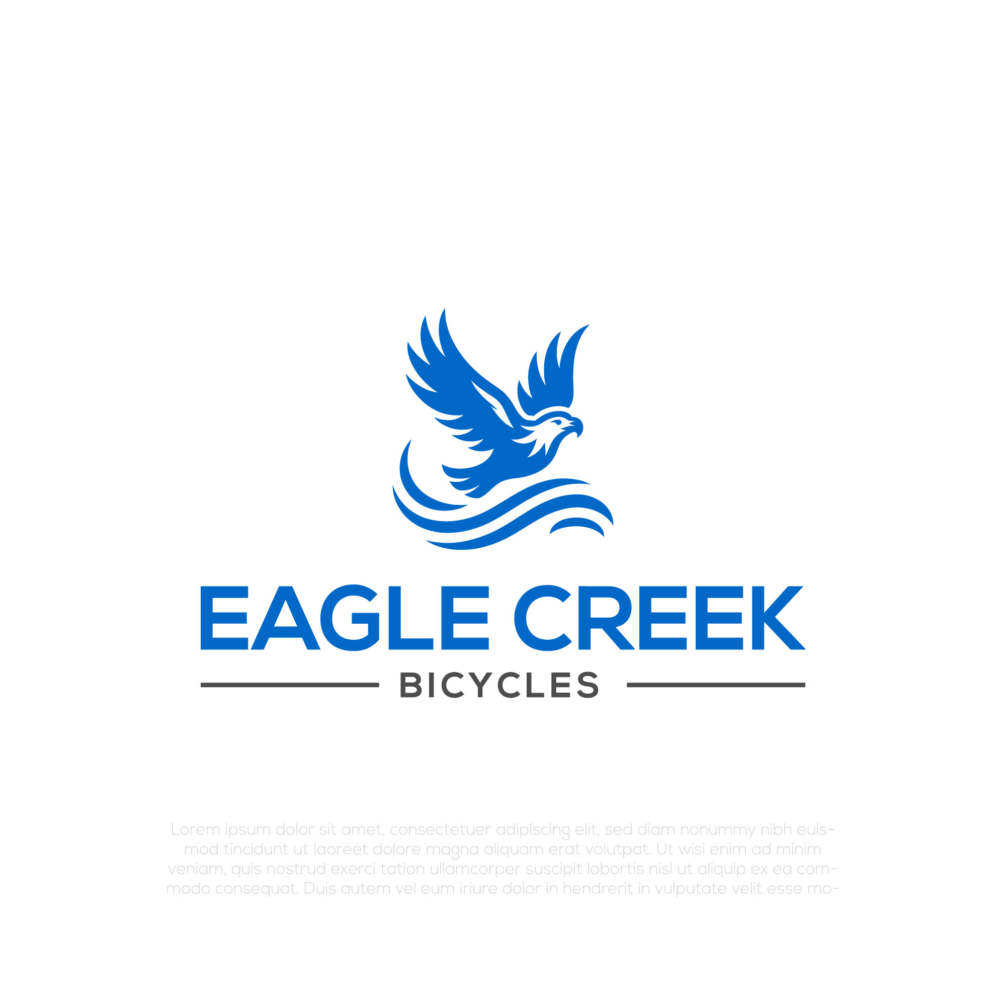 Logo Design by LogoEon for Eagle Creek Bicycles LLC | Design #33391511