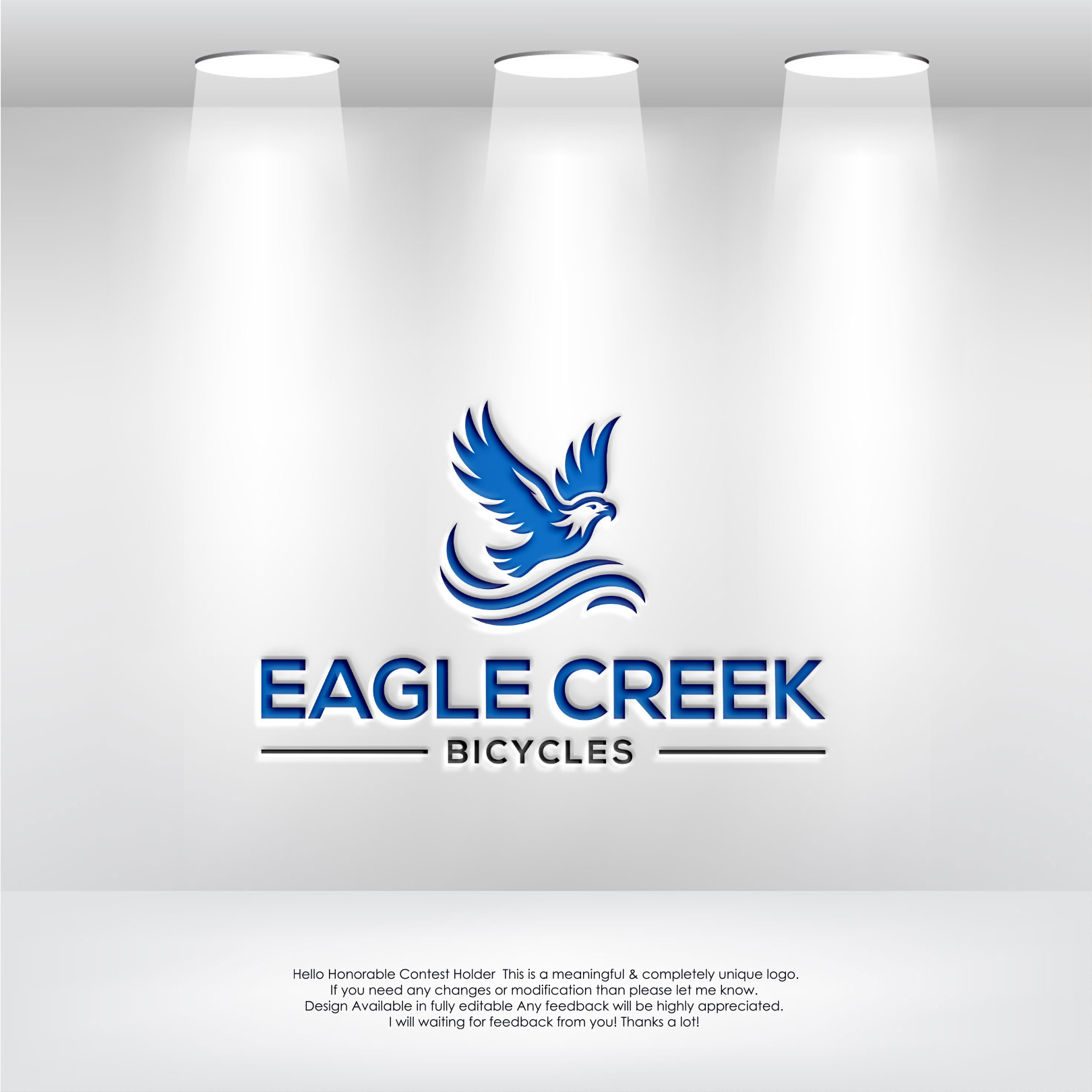 Logo Design by LogoEon for Eagle Creek Bicycles LLC | Design #33391512