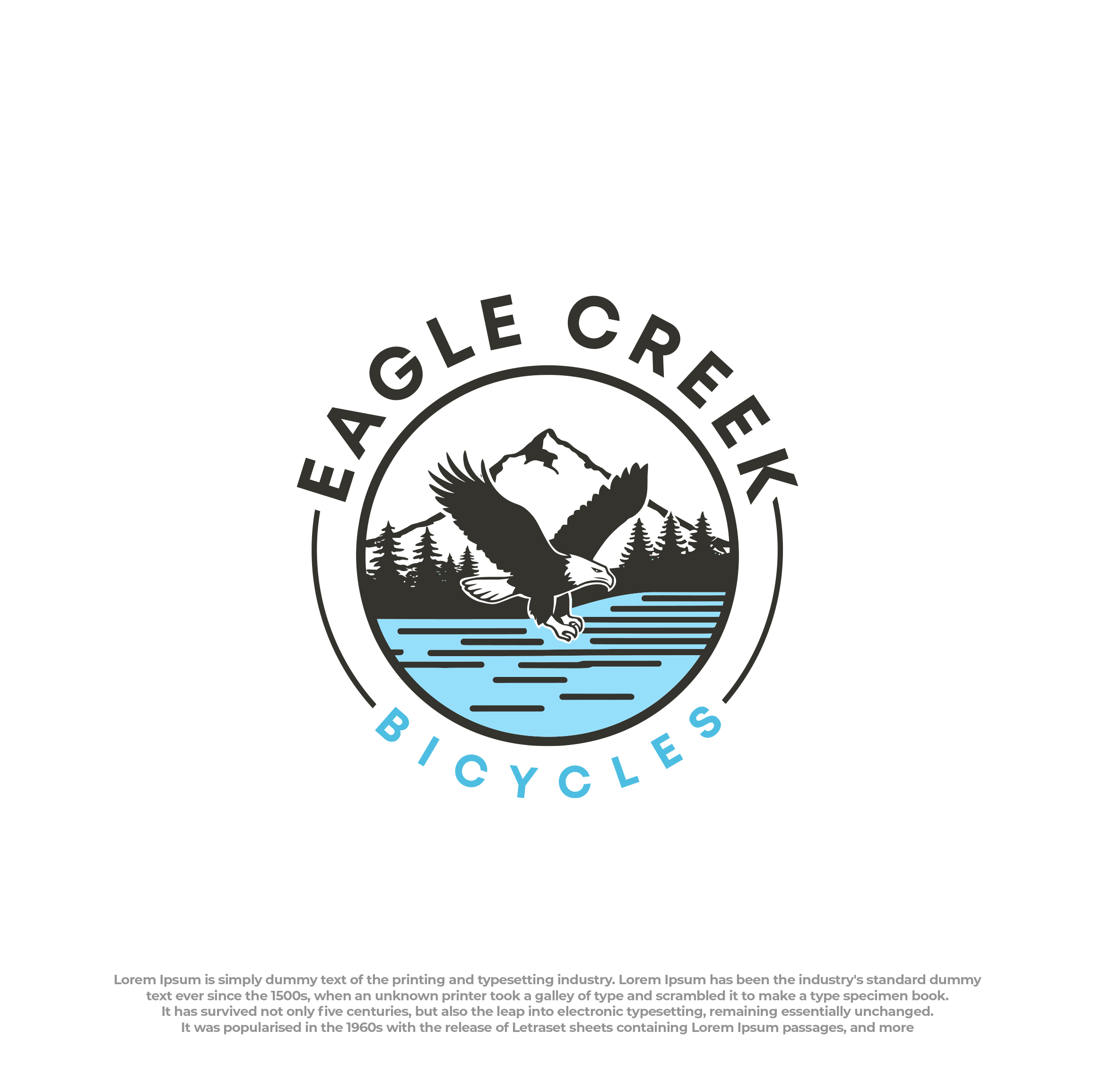 Logo Design by Peak design for Eagle Creek Bicycles LLC | Design #33428728