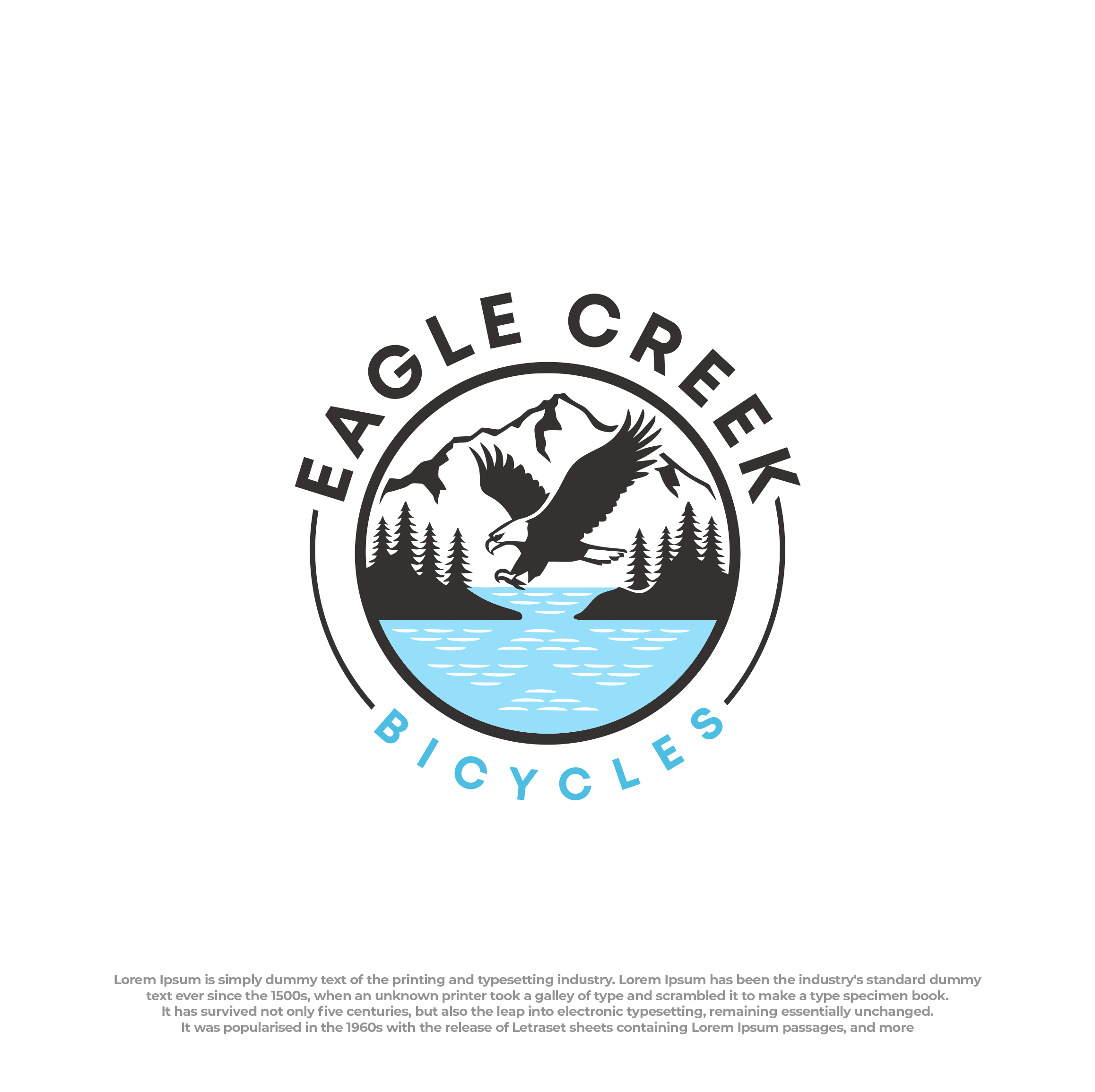 Logo Design by Peak design for Eagle Creek Bicycles LLC | Design #33428734