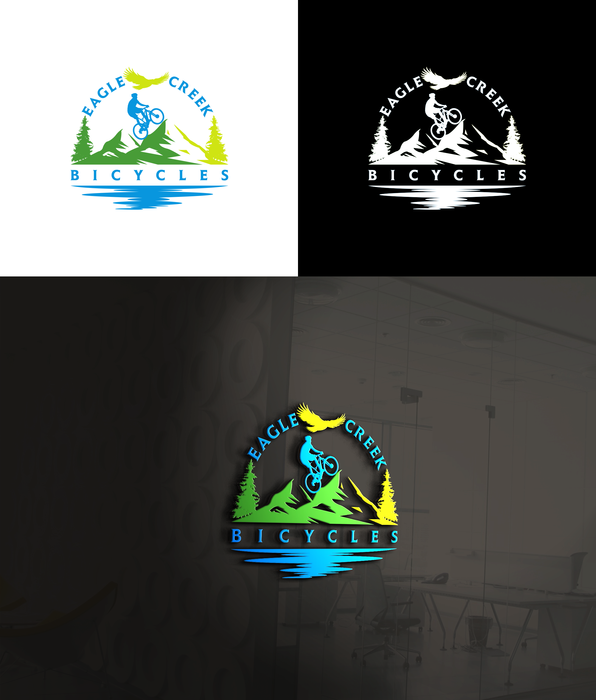 Logo Design by RA-bica for Eagle Creek Bicycles LLC | Design #33402297