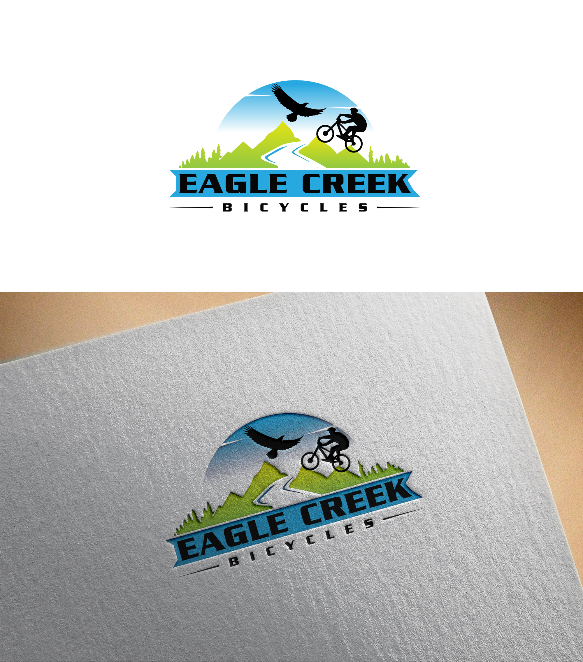 Logo Design by RA-bica for Eagle Creek Bicycles LLC | Design #33402298