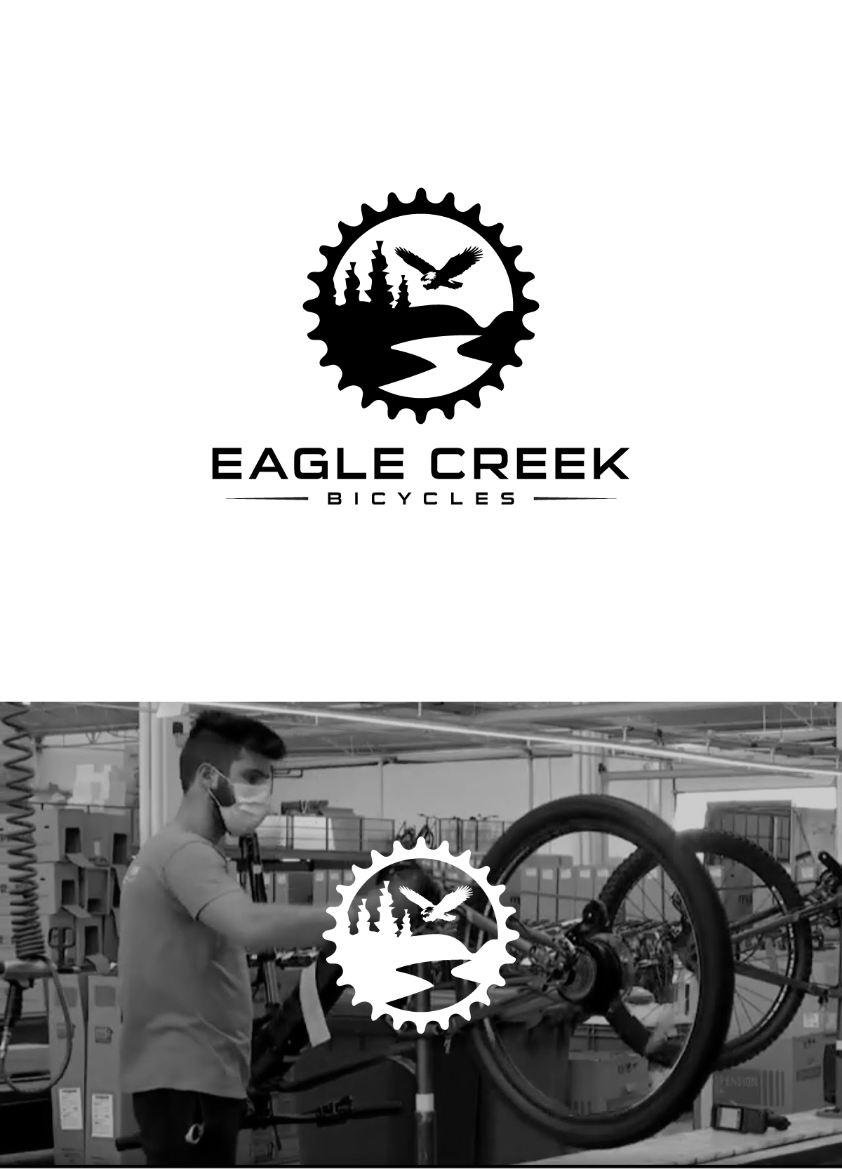 Design de Logo par apik. pour Eagle Creek Bicycles LLC | Design #33401662