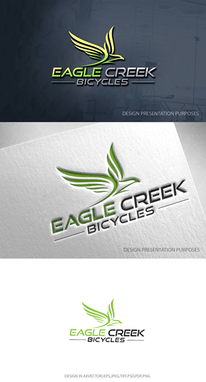Design de Logo par zebronicgraphic pour Eagle Creek Bicycles LLC | Design : #33392799