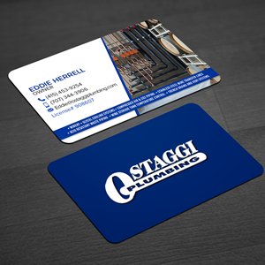 Design de Carte de Visite par WellDesign pour Ostaggi Plumbing | Design : #33364872