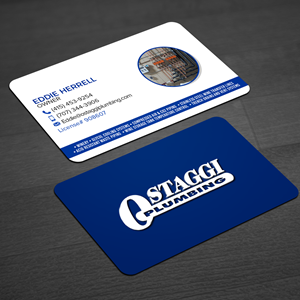 Design de Carte de Visite par WellDesign pour Ostaggi Plumbing | Design : #33364873