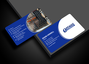 Business Card Design by Sun Moon Graphic Designer for Ostaggi Plumbing | Design: #33364812