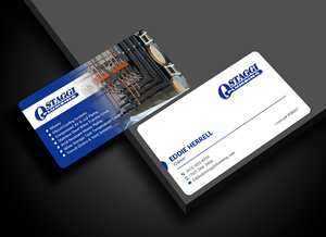 Business Card Design by Sun Moon Graphic Designer for Ostaggi Plumbing | Design: #33364813
