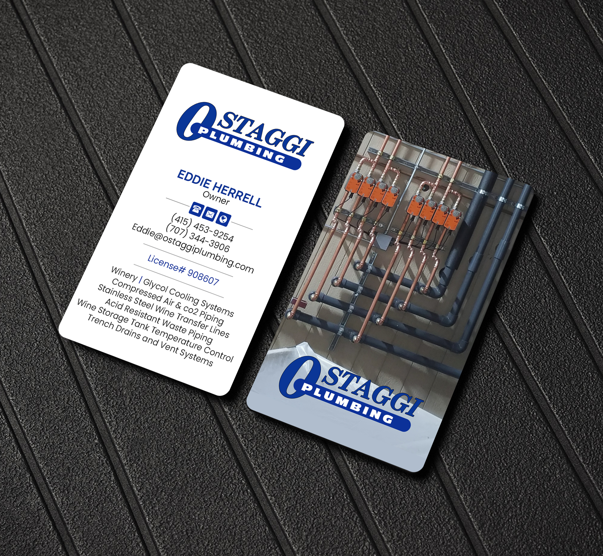 Design de Carte de Visite par Creations Box 2015 pour Ostaggi Plumbing | Design #33379059