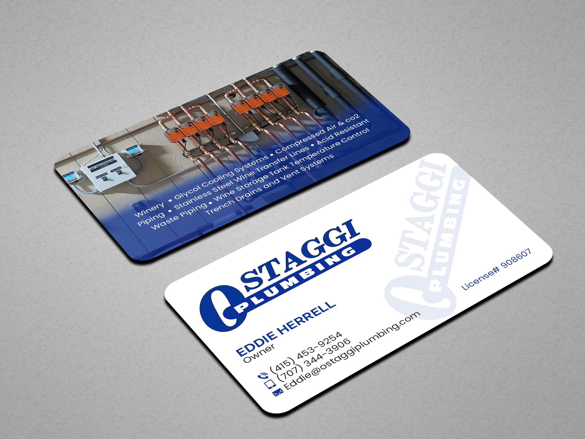 Design de Carte de Visite par Creations Box 2015 pour Ostaggi Plumbing | Design #33379108