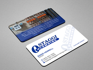 Business Card Design by Creations Box 2015 for Ostaggi Plumbing | Design: #33379108