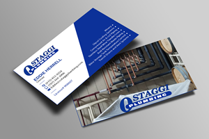 Business Card Design by Creations Box 2015 for Ostaggi Plumbing | Design: #33379111