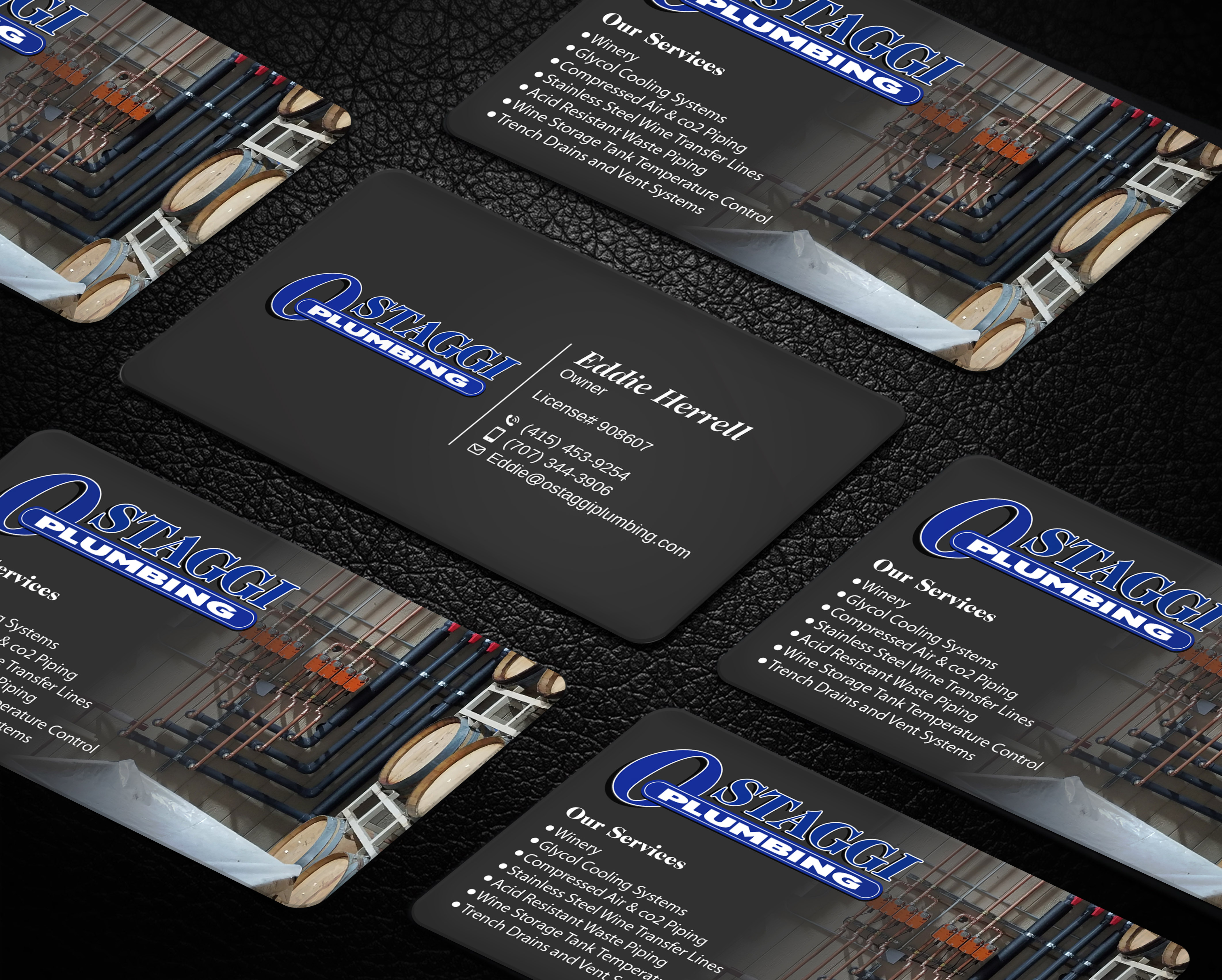 Design de Carte de Visite par LAXMI DESIGNHUB pour Ostaggi Plumbing | Design #33365433