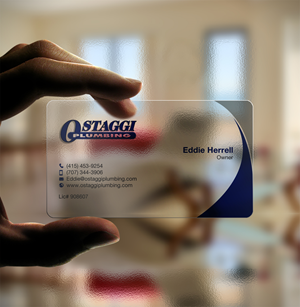 Business Card Design by Brand aid for Ostaggi Plumbing | Design: #33366563