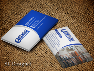 Business Card Design by SL Designer for Ostaggi Plumbing | Design: #33366646