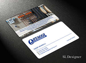 Business Card Design by SL Designer for Ostaggi Plumbing | Design: #33366647