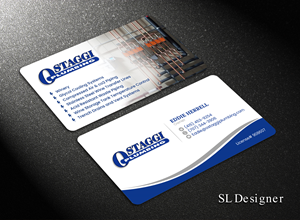 Business Card Design by SL Designer for Ostaggi Plumbing | Design: #33366649