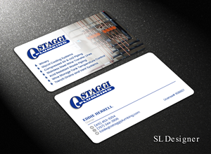 Business Card Design by SL Designer for Ostaggi Plumbing | Design: #33366651
