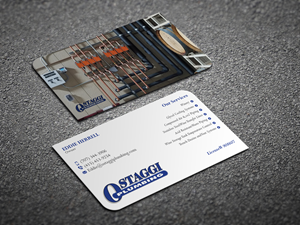 Design de Carte de Visite par Magic of Art pour Ostaggi Plumbing | Design : #33366944
