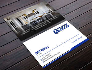 Business Card Design by Tripti Ranjan Gain for Ostaggi Plumbing | Design: #33381447