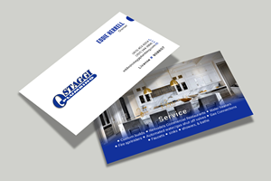 Business Card Design by Tripti Ranjan Gain for Ostaggi Plumbing | Design: #33381457