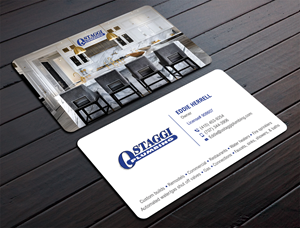 Business Card Design by DesignShout for Ostaggi Plumbing | Design: #33380065