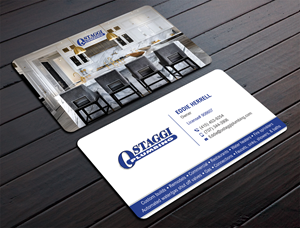 Business Card Design by DesignShout for Ostaggi Plumbing | Design: #33380067