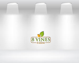 Logo Design by Daniel Khan for 8 Vines Farm | Design: #33374635
